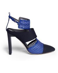 Reed Krakoff 'Atlas' Mesh Neoprene Caged Pumps - Lyst