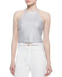 A.L.C. Daisy Layered Mettweed Top - Lyst