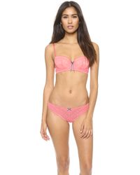Elle Macpherson Aahana Sky Contour Bra - Salmon Rose - Lyst