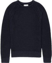 Reiss Carlton Textured Crew Neck Jumper - Lyst