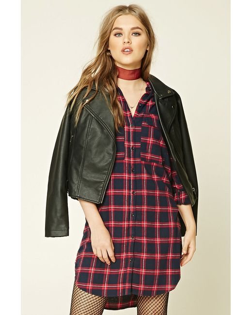 Flannel shirt dress 2017 Flannel shirt dress 2017