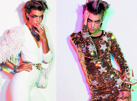 Arizona Muse by Inez & Vinoodh for Vogue Paris December/January 2011.2012