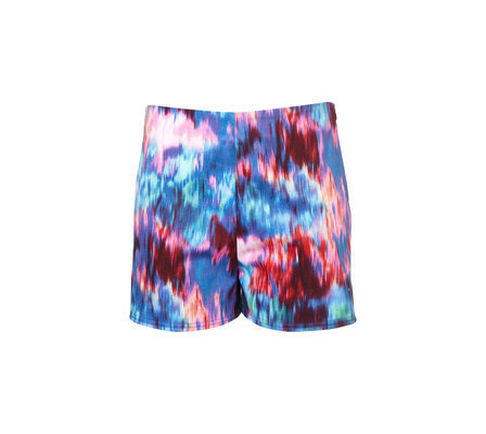 High- waisted print short