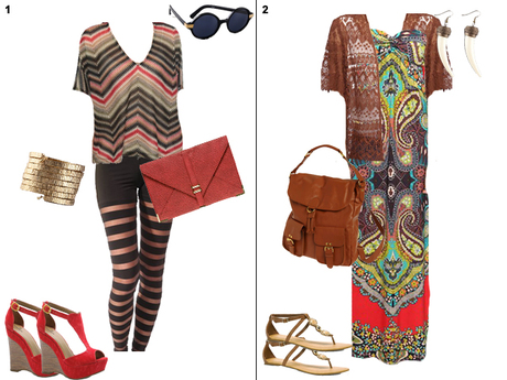 As in a tribe: Tribal look