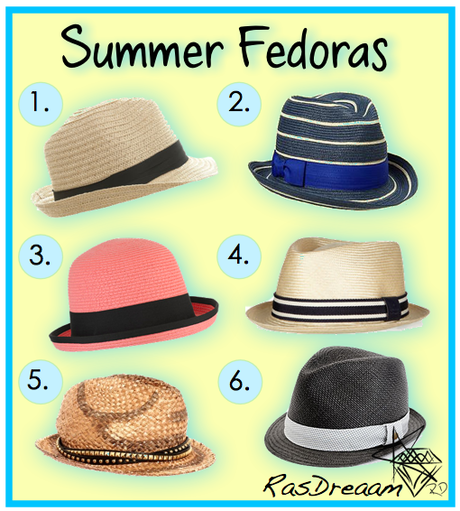 Summer Fedoras