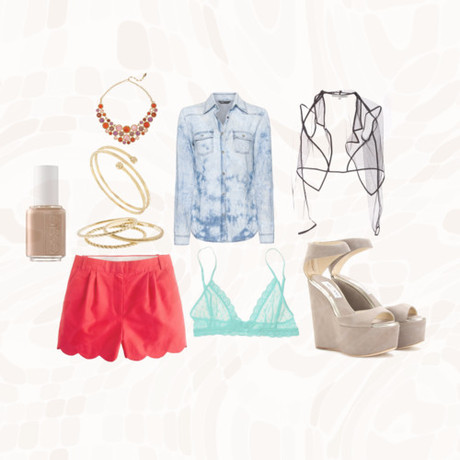 jrwills:
Casually Denim by jrwills featuring high heels
Mango...