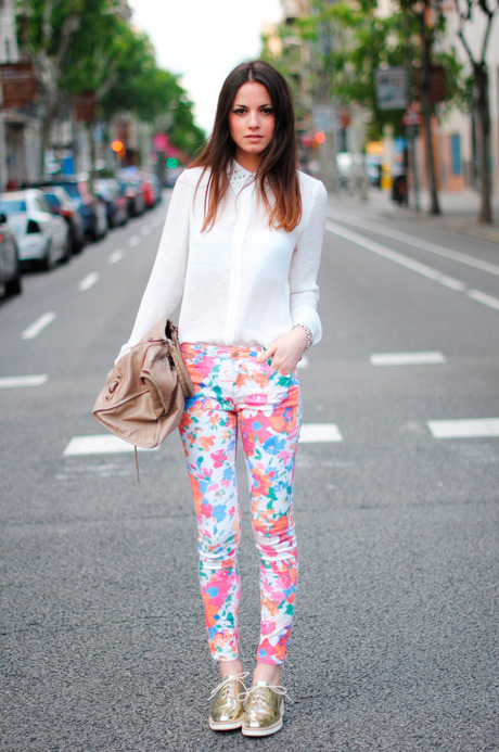 Get the Look: Floral pants look