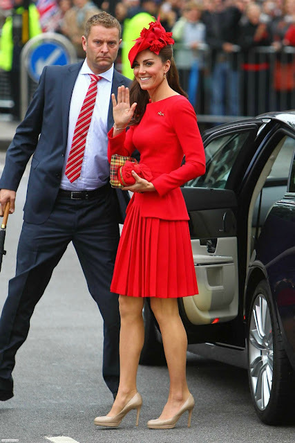 Duchess of Cambridge at Diamond Jubilee Thames River Pageant