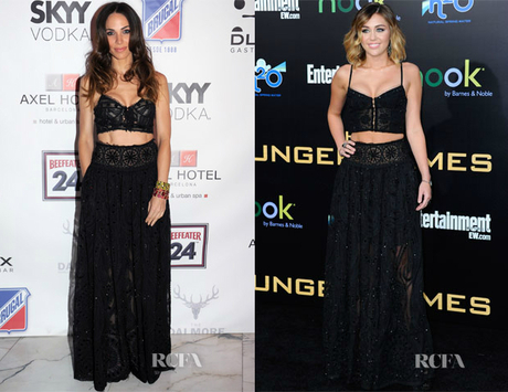 Emilio Pucci Spring 12: Miley vs Nerea