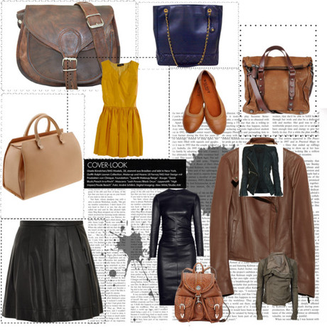 fall trends : leather 2012