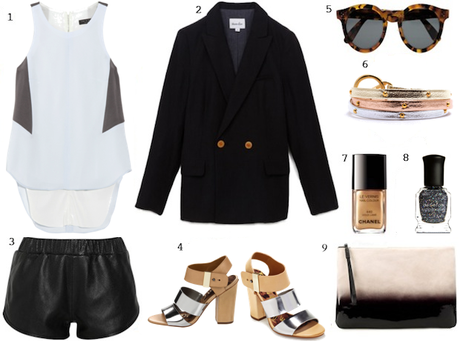 Leather Shorts, From Day-to-Night