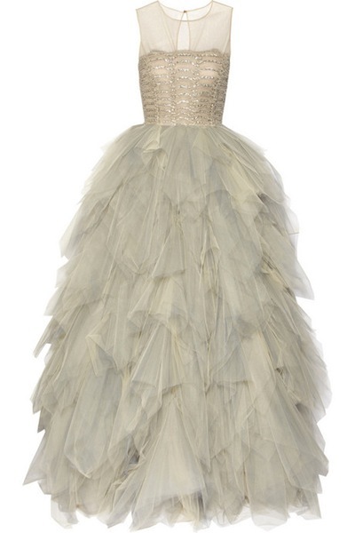 a total Taylor Swiftian princess dress by Oscar de la Renta: a...