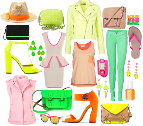 Currently Coveting: Neons and Neutrals