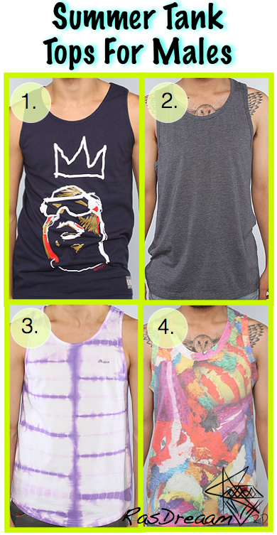 Summer Tank Tops For Males