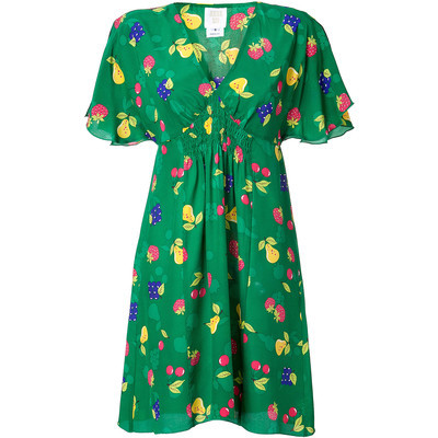 Fruit-print dress