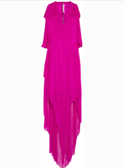 Luxury Lust- Willow Draped Silk Tulle Dress