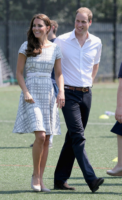Duke of Cambridge and Duchess of Cambridge visited Bacon's College and launched the 'Coach Core' Programme