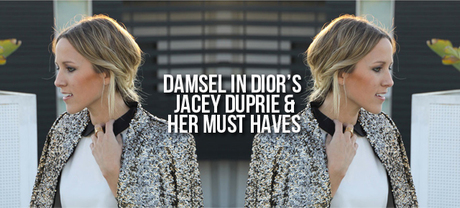 Must-haves from Jacey Duprie of Damsel in Dior