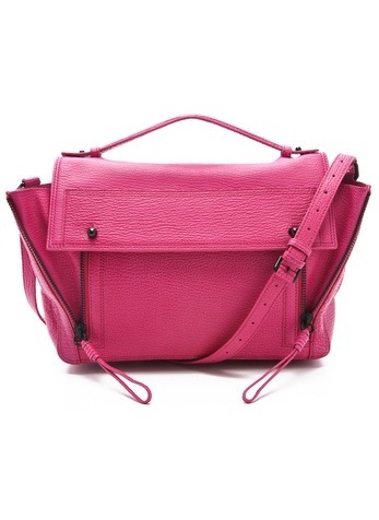bubble gum pink Phillip Lim Pashli: happiness in bag form!