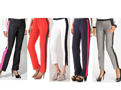 I Want It Now: Tuxedo-Stripe Pants