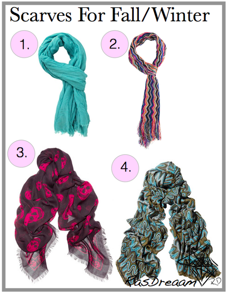 Scarves For F/W