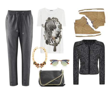 How To Wear: High Top Wedge Sneakers