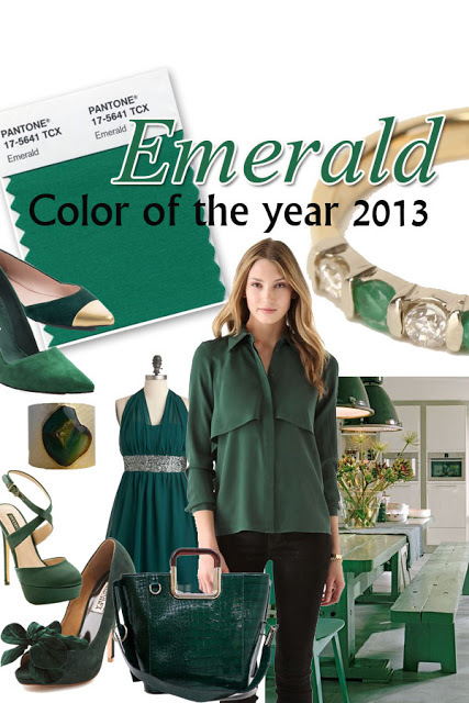 Color Trend for Spring 2013 ~ Emerald Green
