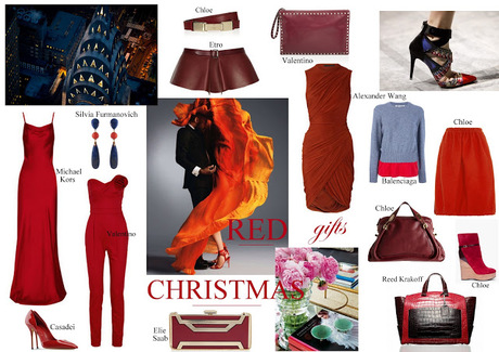 RED CHRISTMAS GIFTS