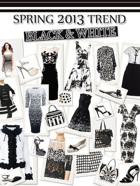 Spring 2013 Trend - Black & White