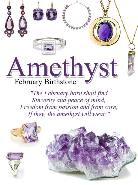 Amethyst - Birthstone of February