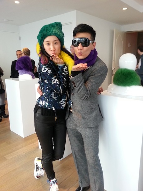 Bryanboy + Adrienne Landau = chic