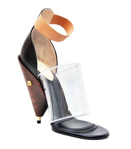 Shoe of the moment: black Albertina PVC sandal by Givenchy