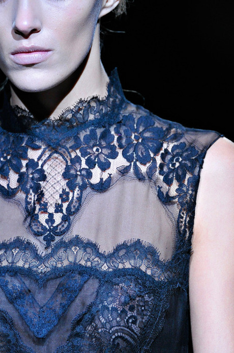Blue Lace Dress