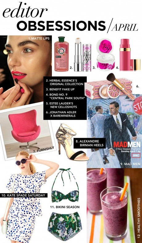 Editor Obsessions: April
