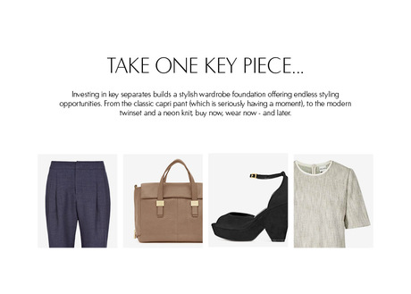 TAKE ONE KEY PIECE