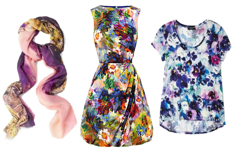 What to Wear Now – Water Colour Prints