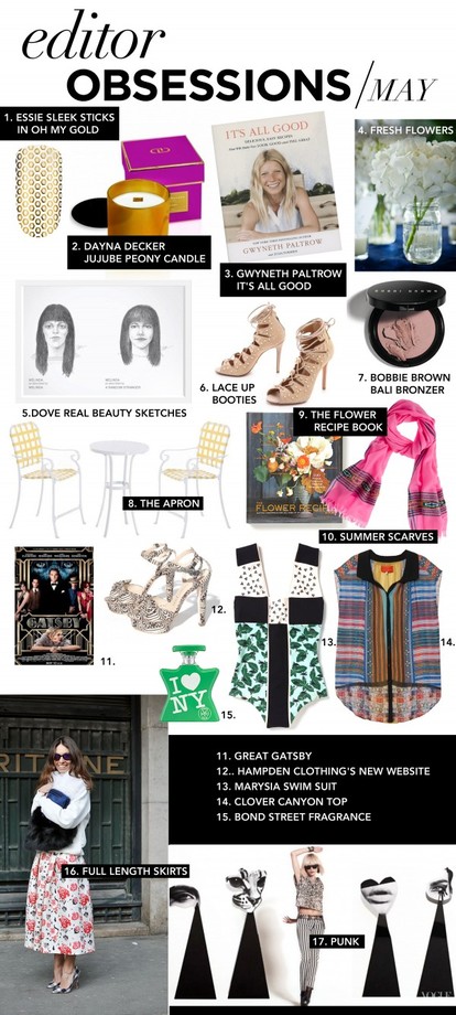 Editor Obsessions: May