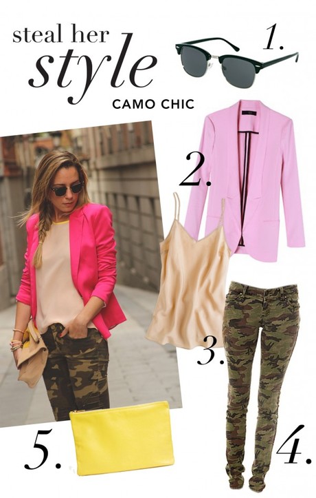 Steal Her Style: Camo Chic