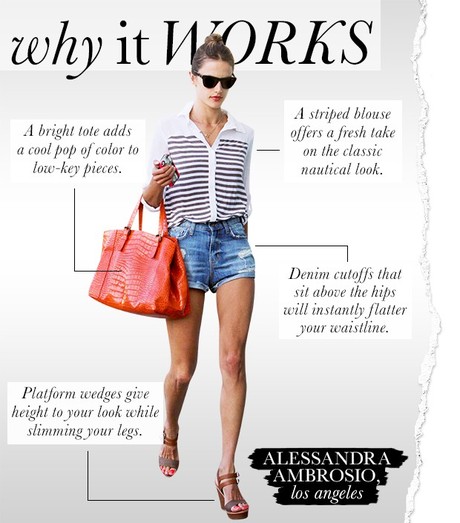 Alessandra Ambrosio's Leggy Look Earns Major Style Points