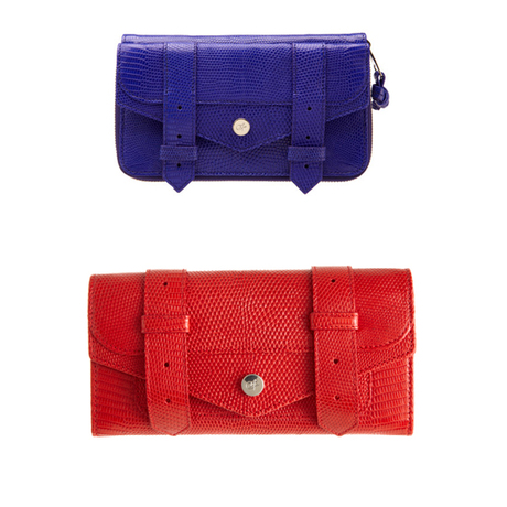 Proenza Schouler PS1 Iguana Wallets: Ready for Reptile