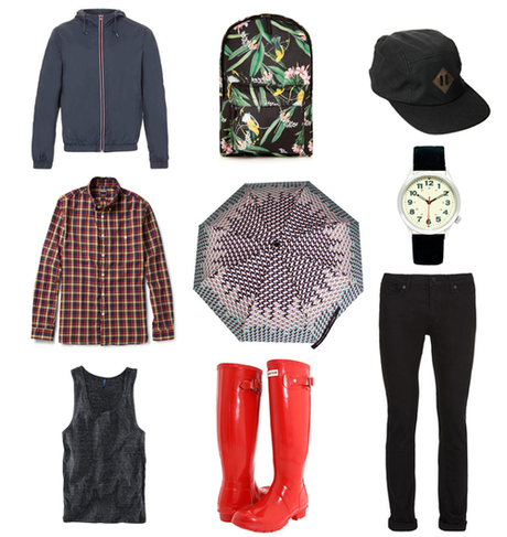 Monsoon Chic
Topman jacket/ Todd Snyder shirt/ H&M tank-top/...