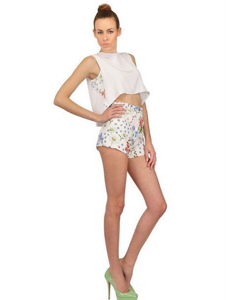 Crepe Shorts
