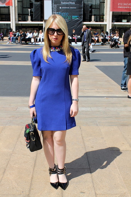 Sydney’s Royal Embellished NYFW Dress
