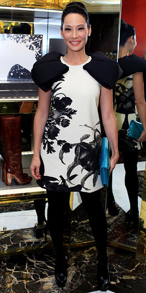 Lucy Liu in Giambattista Valli