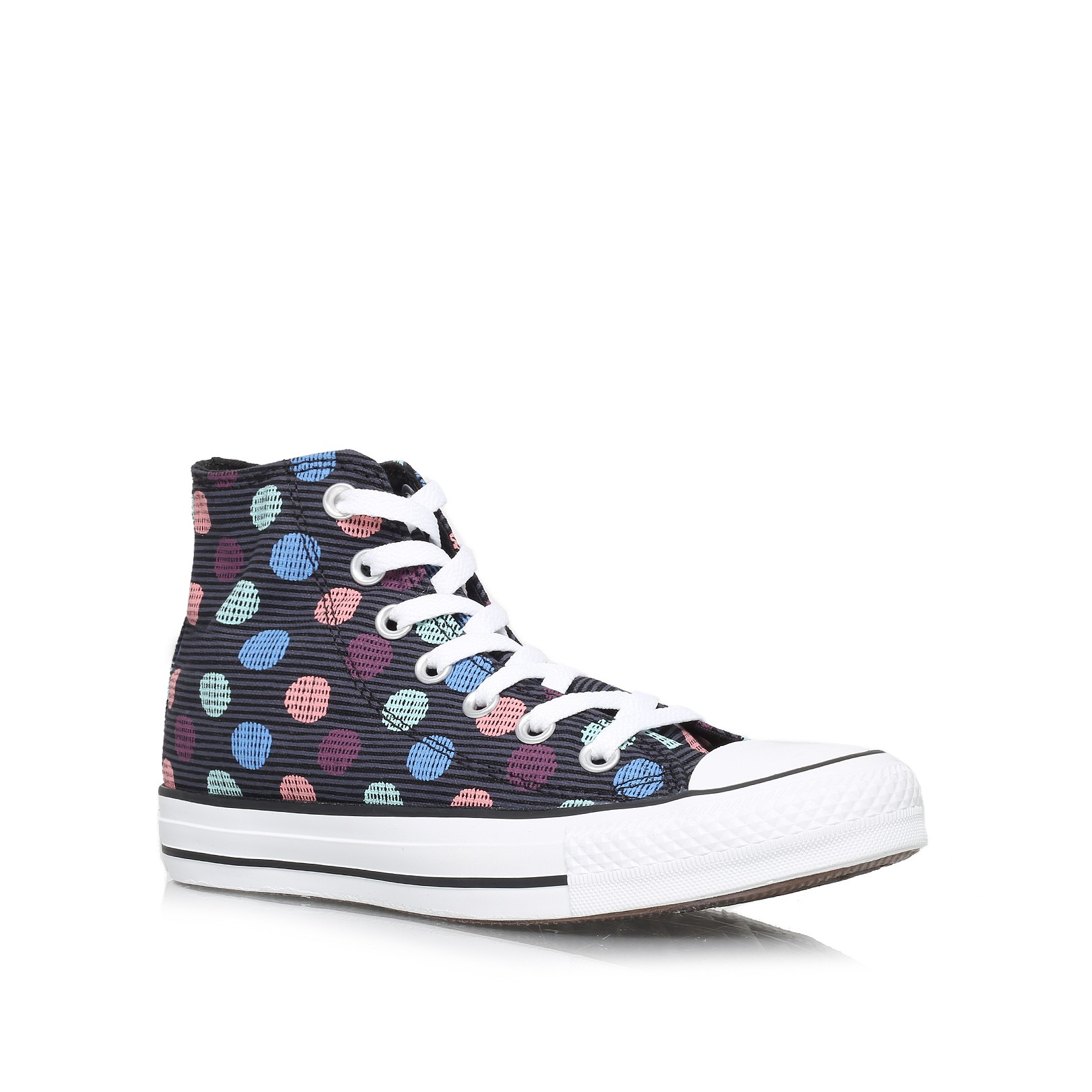 polka dot converse platform