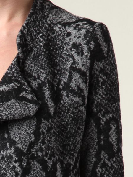 snake skin cardigan