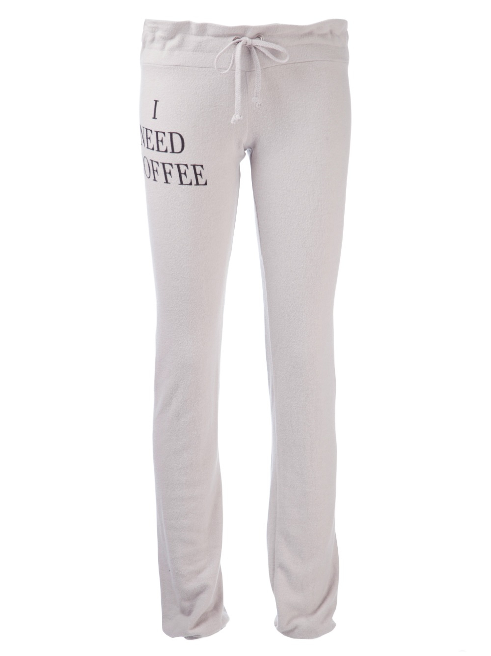 Wildfox I Need Coffee Sweats In Gray Nude Neutrals Lyst