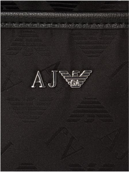 armani logo pouch