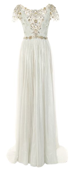 marchesa silver gown