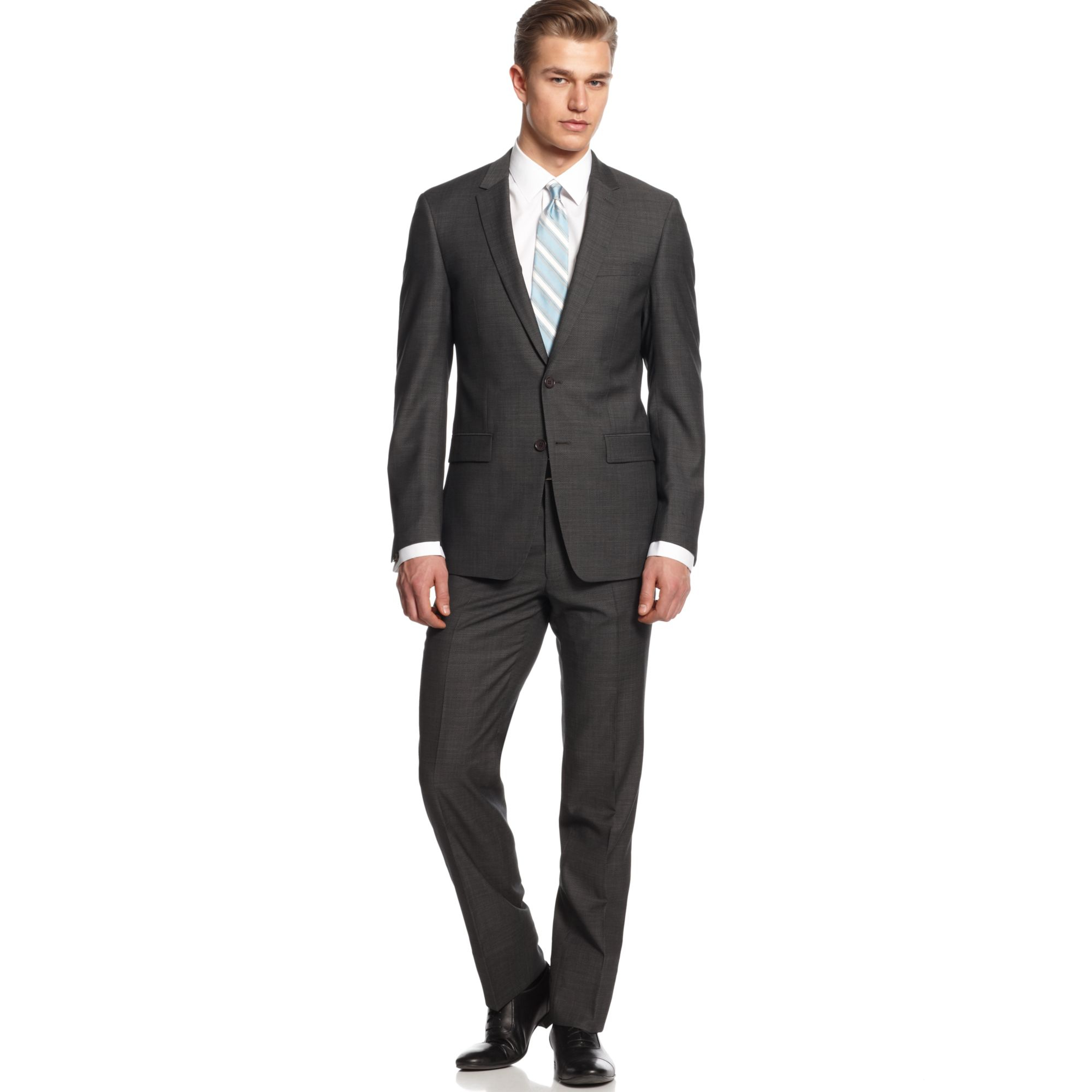 Grey slim fit suits - Slim Fit Suits Shop Men's Skinny Fit Suits